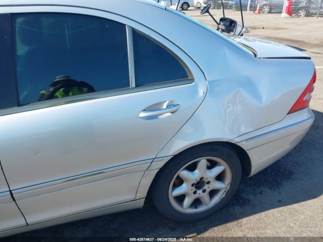 2002 MERCEDES-BENZ C 240 WDBRF61J62F233802 Photo 5