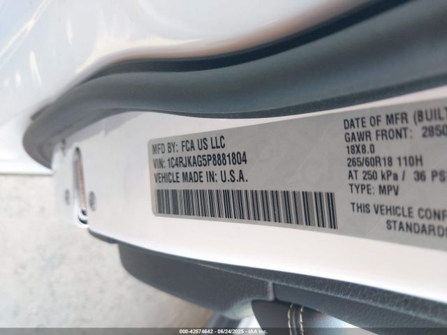 2023 JEEP GRAND CHEROKEE L 1C4RJKAG5P8881804 Photo 8