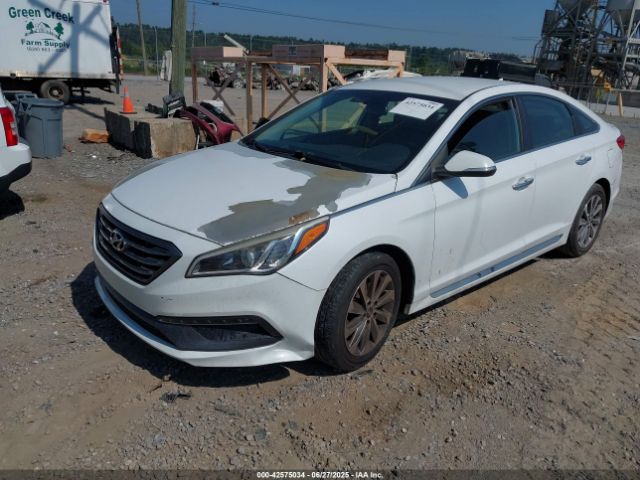 2015 HYUNDAI SONATA 5NPE34AF4FH081376 Photo 1