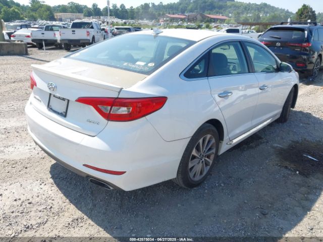 2015 HYUNDAI SONATA 5NPE34AF4FH081376 Photo 3