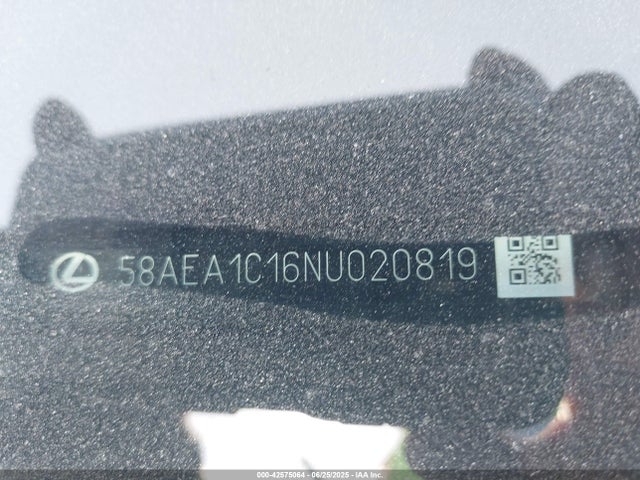 Lexus a25a-fxs, 3nm 2022 58AEA1C16NU020819 Image 9