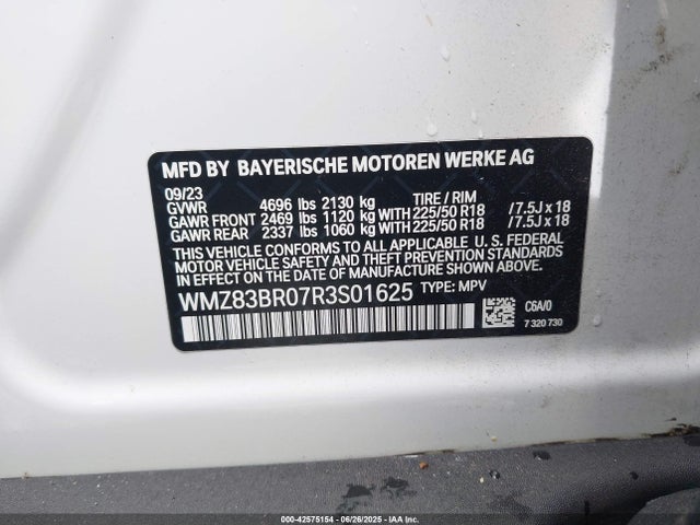 WMZ83BR07R3S01625 Mini 2024