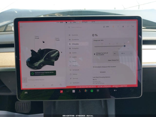 Tesla MODEL 3 2021 5YJ3E1EB7MF903512 Image 17