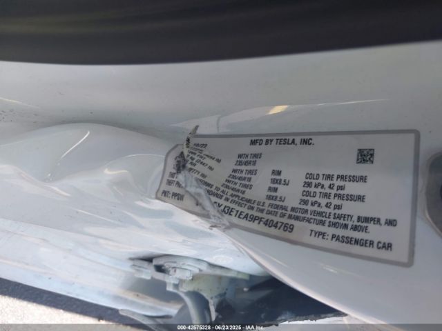 2023 TESLA MODEL 3 5YJ3E1EA9PF404769 Photo 8