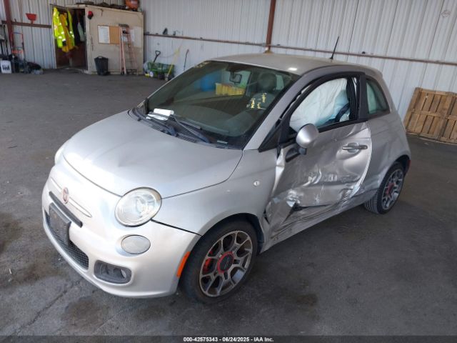 2012 FIAT 500 3C3CFFBR5CT357745 Photo 1