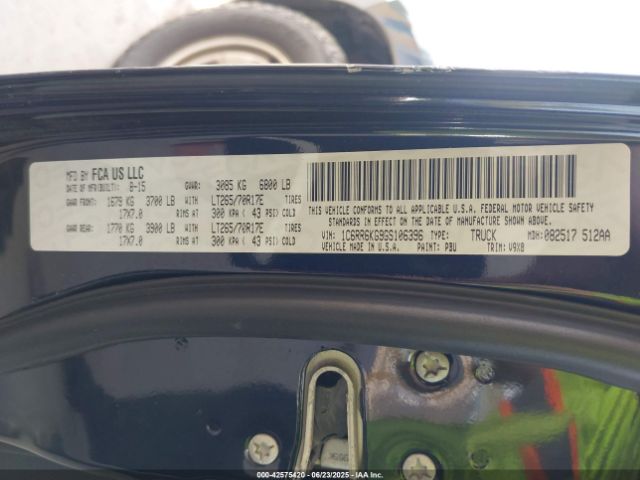 2016 RAM 1500 1C6RR6KG9GS106396 Photo 8
