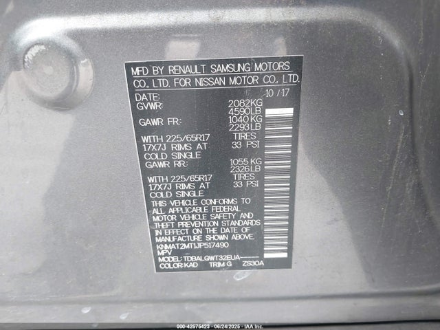 Nissan Rogue 2018 KNMAT2MT1JP517490 Image 25