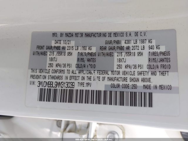 2021 MAZDA CX-30 3MVDMBBL9MM313039 Photo 8