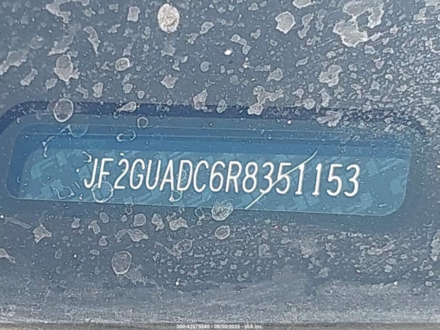 JF2GUADC6R8351153 Subaru na