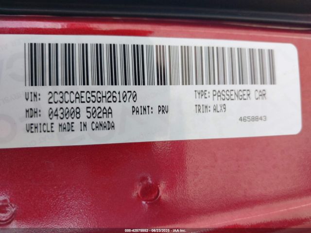 2016 CHRYSLER 300C 2C3CCAEG5GH261070 Photo 8