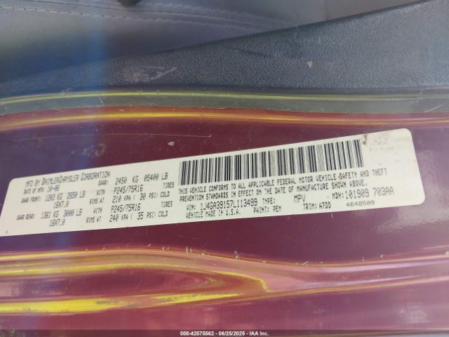 2007 JEEP WRANGLER 1J4GA39157L113499 Photo 8