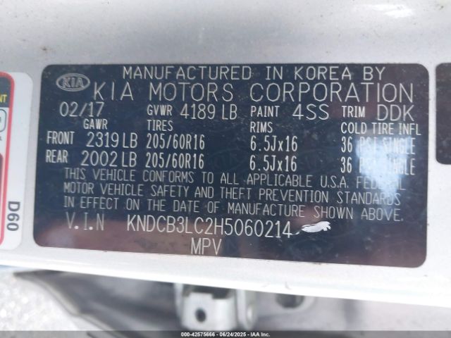 2017 KIA NIRO KNDCB3LC2H5060214 Photo 8
