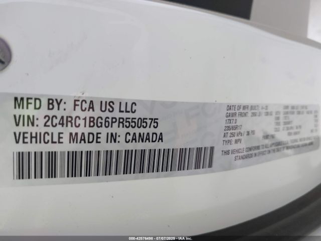 2023 CHRYSLER PACIFICA 2C4RC1BG6PR550575 Photo 8