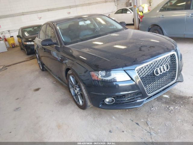 2012 AUDI A4 WAUFFAFL6CN015591