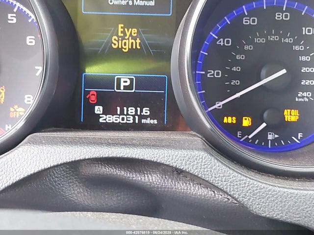 4S3BNAN67F3019486 Subaru 2.5l u5