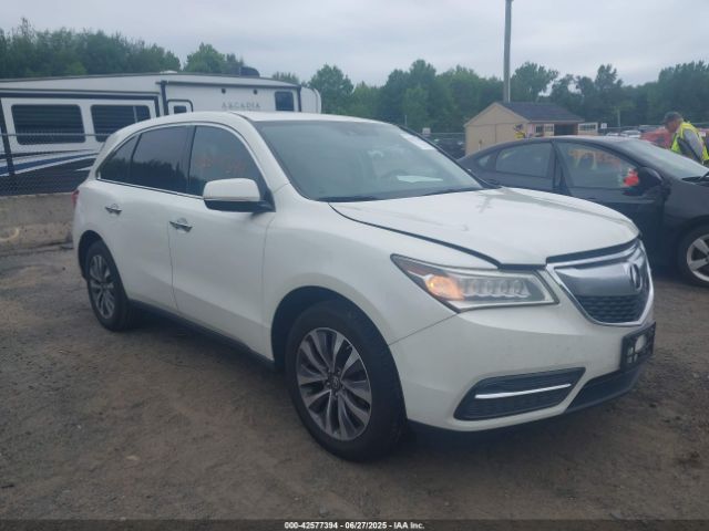 2015 ACURA MDX 5FRYD4H67FB019788 Photo 0