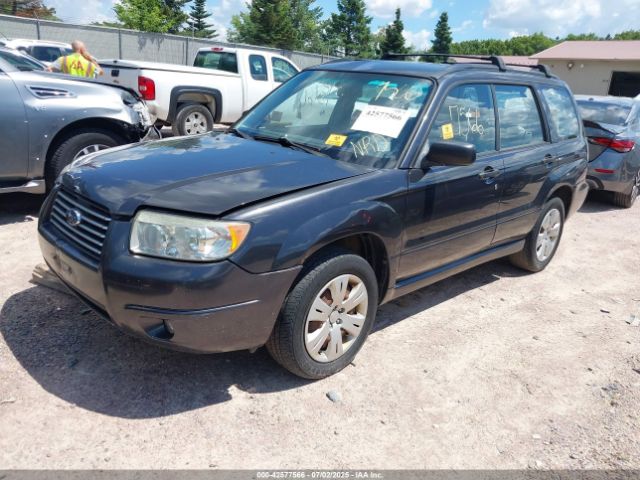 2008 SUBARU FORESTER JF1SG63628H719194 Photo 1