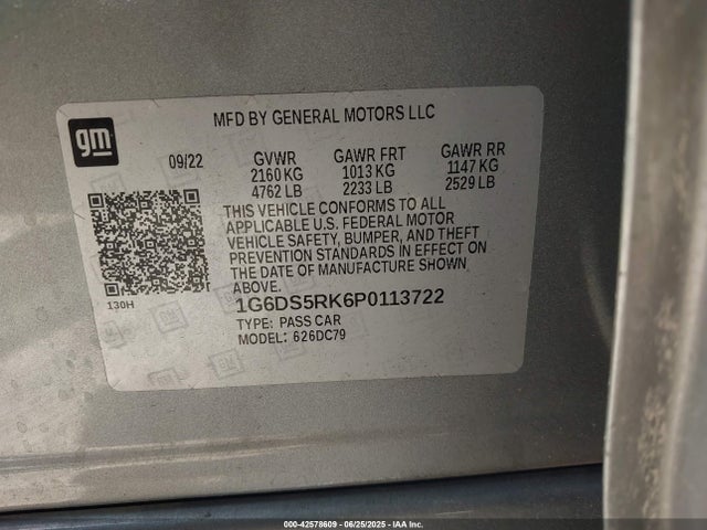 2023 CADILLAC CT5 1G6DS5RK6P0113722 Photo 8