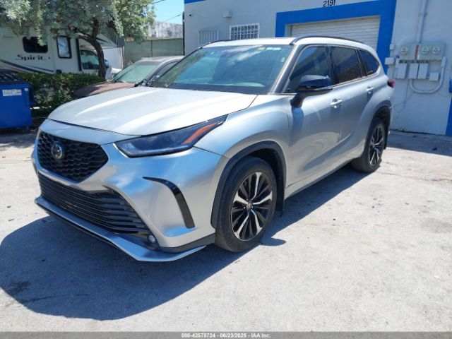 2021 TOYOTA HIGHLANDER 5TDLZRBH2MS113445 Photo 1
