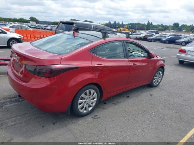 2013 HYUNDAI ELANTRA KMHDH4AE4DU554695 Photo 3