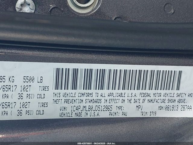 2018 JEEP CHEROKEE 1C4PJMLB0JD512965 Photo 8