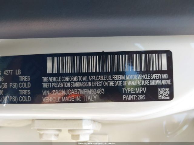 2021 JEEP RENEGADE ZACNJCAB7MPM93483 Photo 8