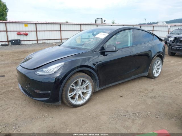 2020 TESLA MODEL Y 5YJYGDEE6LF017451 Photo 1