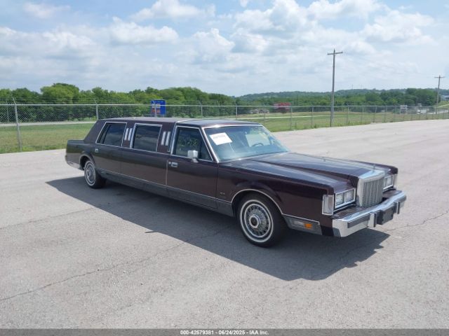 1987 LINCOLN TOWN CAR 1LNBM81F6HY678663