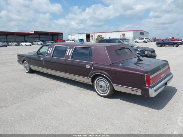 1987 LINCOLN TOWN CAR 1LNBM81F6HY678663 Photo 2