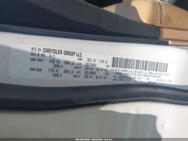 2011 DODGE DURANGO 1D4SE5GT2BC661394 Photo 8