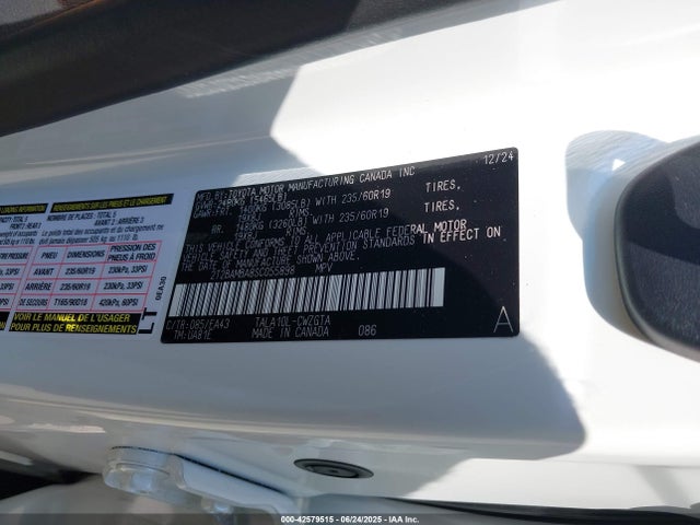 Lexus t24a-fts 2025 2T2BAMBA8SC055898 Image 9