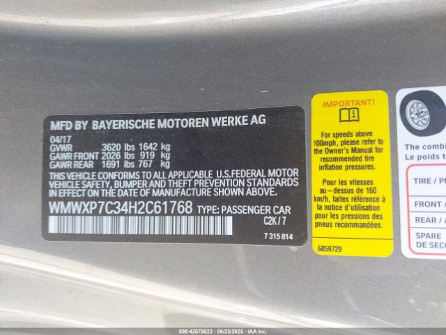2017 MINI HARDTOP 2 DOOR WMWXP7C34H2C61768 Photo 8