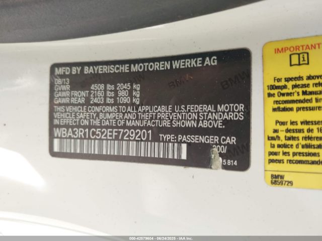 2014 BMW 435I WBA3R1C52EF729201 Photo 8