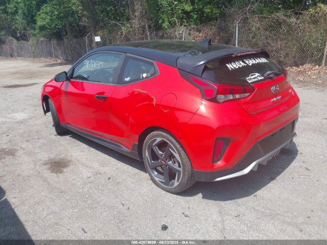 2019 HYUNDAI VELOSTER KMHTH6AB4KU014600 Photo 2