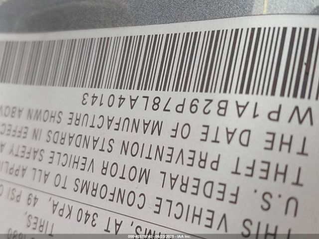 2008 PORSCHE CAYENNE WP1AB29P78LA40143 Photo 8