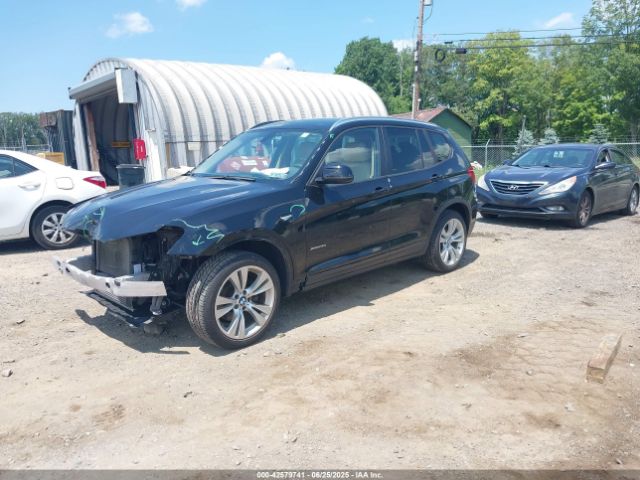 2016 BMW X3 5UXWX9C50G0D71916 Photo 1