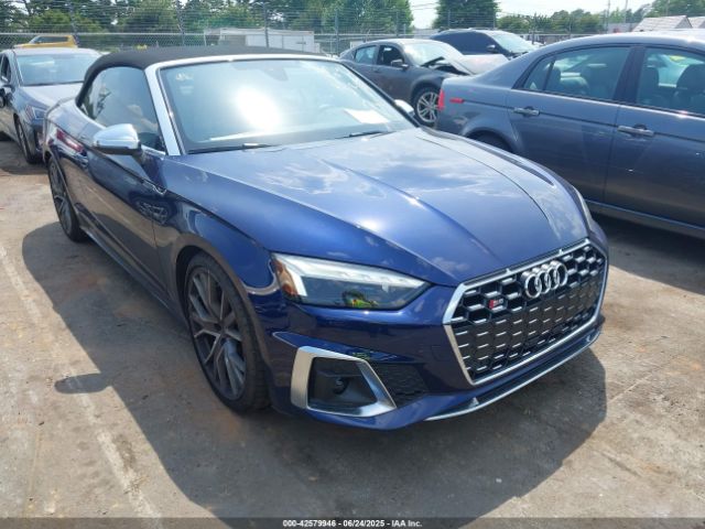 2024 AUDI S5 CABRIOLET WAUW4GF52RN000296