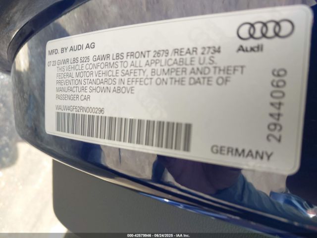 2024 AUDI S5 CABRIOLET WAUW4GF52RN000296 Photo 8