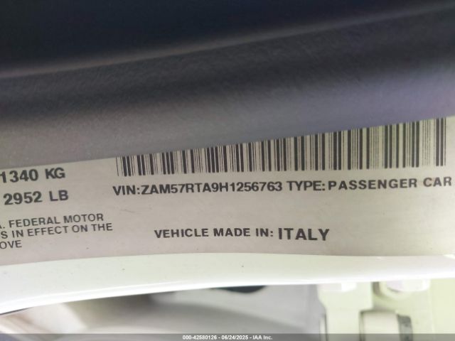 2017 MASERATI GHIBLI ZAM57RTA9H1256763 Photo 8