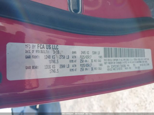 2018 DODGE JOURNEY 3C4PDCAB7JT303396 Photo 8