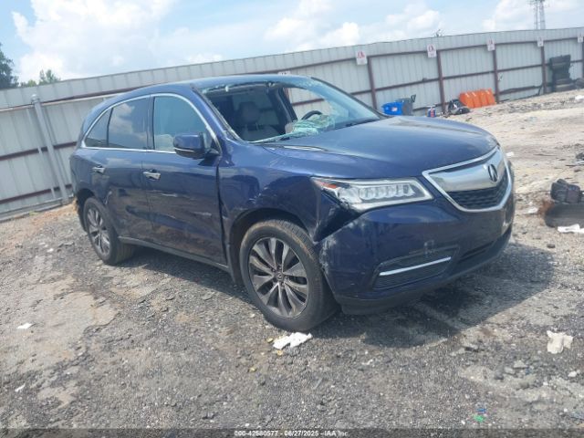 2015 ACURA MDX 5FRYD3H68FB008812 Photo 0