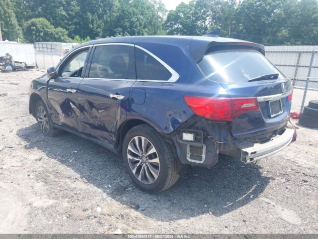 2015 ACURA MDX 5FRYD3H68FB008812 Photo 2