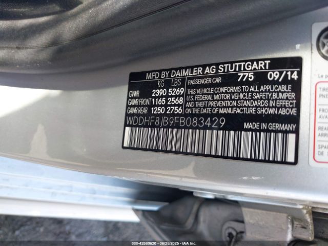 2015 MERCEDES-BENZ E 350 WDDHF8JB9FB083429 Photo 8
