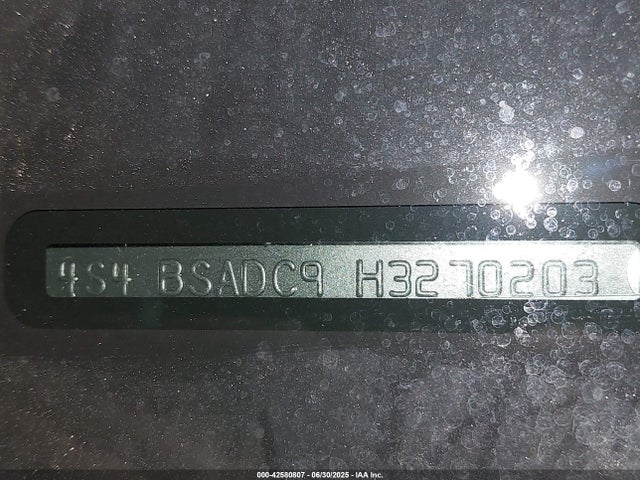 Subaru u5 2017 4S4BSADC9H3270203 Image 9