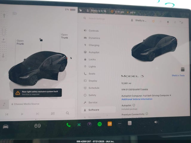 2024 TESLA MODEL 3 5YJ3E1EAXRF734469 Photo 6