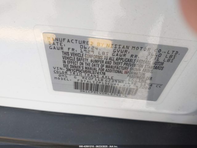 2024 NISSAN KICKS 3N1CP5CV0RL574176 Photo 8