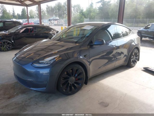 2020 TESLA MODEL Y 5YJYGDEF8LF020263 Photo 1