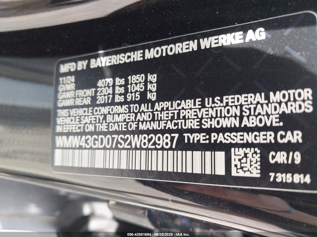 2025 MINI HARDTOP WMW43GD07S2W82987 Photo 8