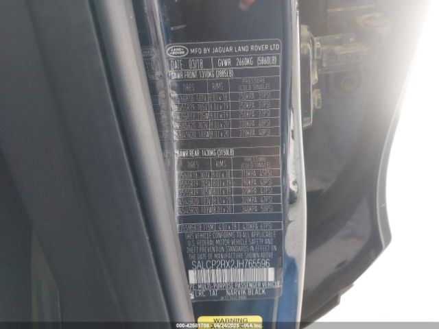 2018 LAND ROVER DISCOVERY SPORT SALCP2RX2JH765596 Photo 8