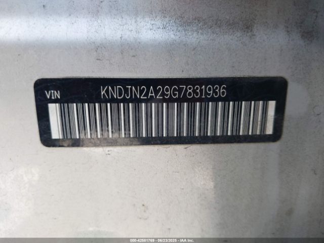 KNDJN2A29G7831936 KIA gdi gamma